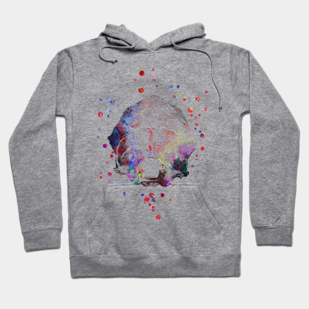 Occipital bone Hoodie by RosaliArt